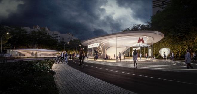 Projekt metra od Zahy Hadid