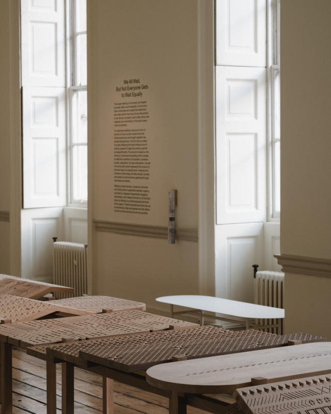 Records of Waiting - wystawa na London  Design Biennale 2025