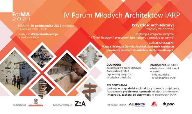 IV Forum Młodych Architektów IARP