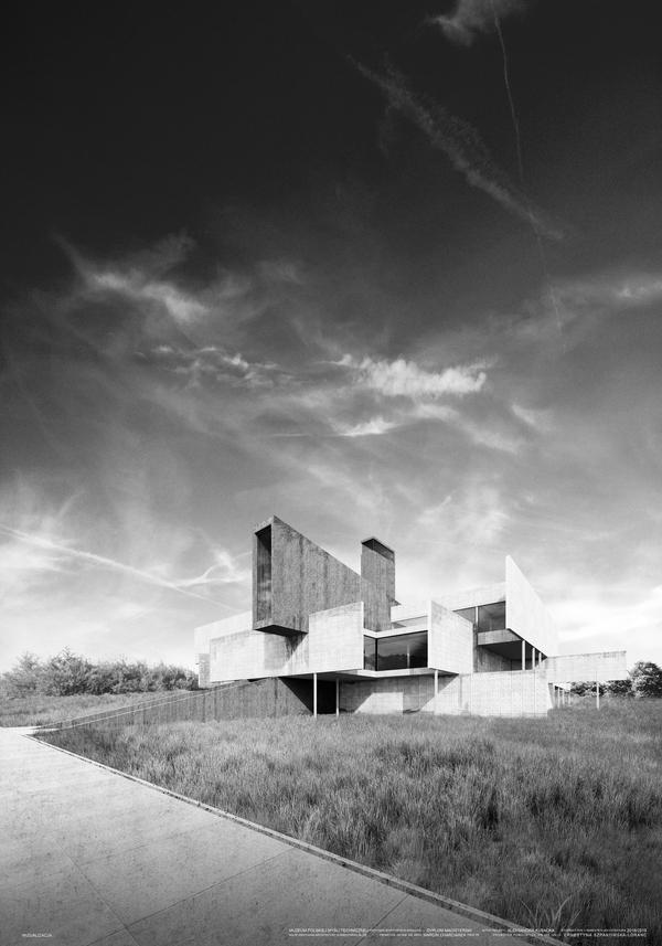 Praca nagrodzona w konkursie architektonicznym Architektura Betonowa 2019, Aleksandra Kubacka