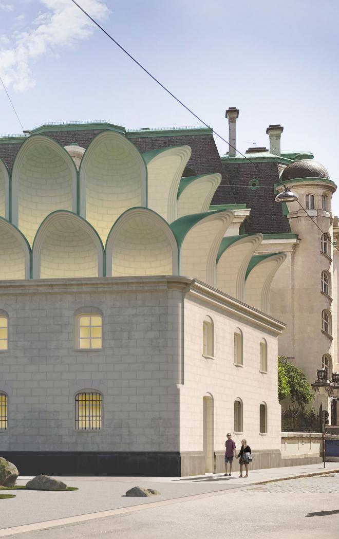 Projekt rozbudowy ambasady Francji w Wiedniu
