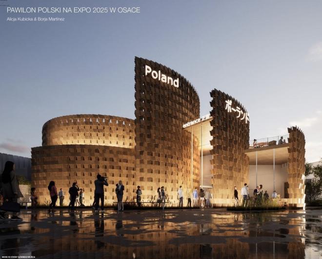 Projekt Polskiego Pawilonu na Wystawie Światowej EXPO 2025 w Osace