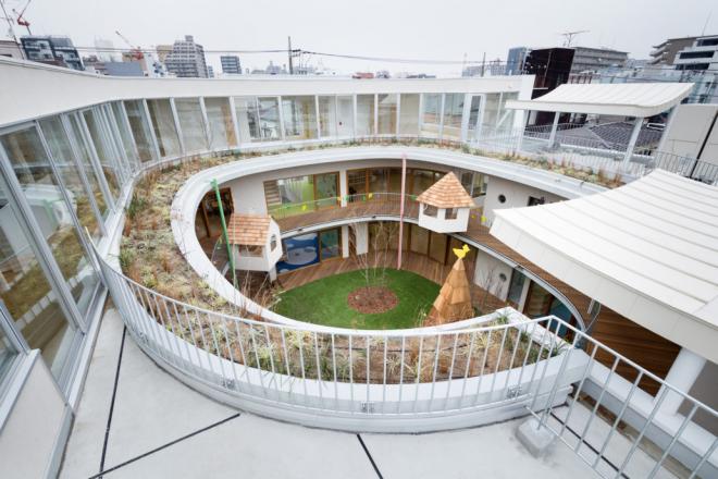 Mamm Design, przedszkole w Tokio, projekt przedszkola