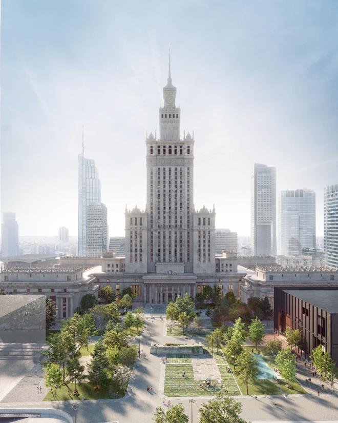 plac centralny w warszawie