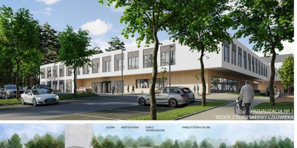Projekt szpitala w Otwocku