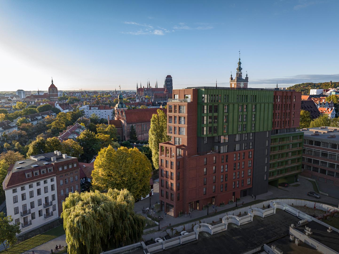 Projekt, który pogodził konserwatora i inwestora. Apartamentowiec przy gdańskim Wodopoju
