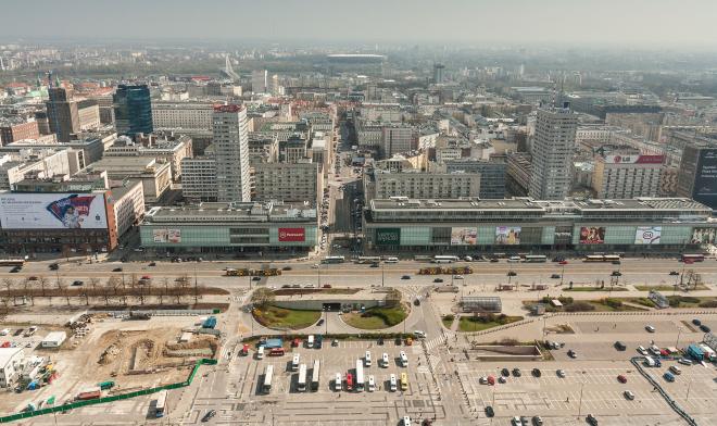 Przebudowa centrum Warszawy wg Normana Fostera