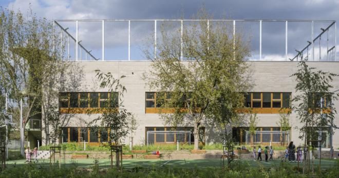 Szkoła Podstawowa nr 406 na Białołęce, projekt pracowni Bujnowski Architekci