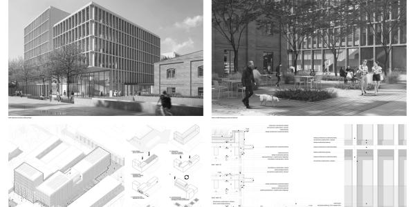 Projekt budynku dla Uniwersytetu Ekonomicznego w Krakowie