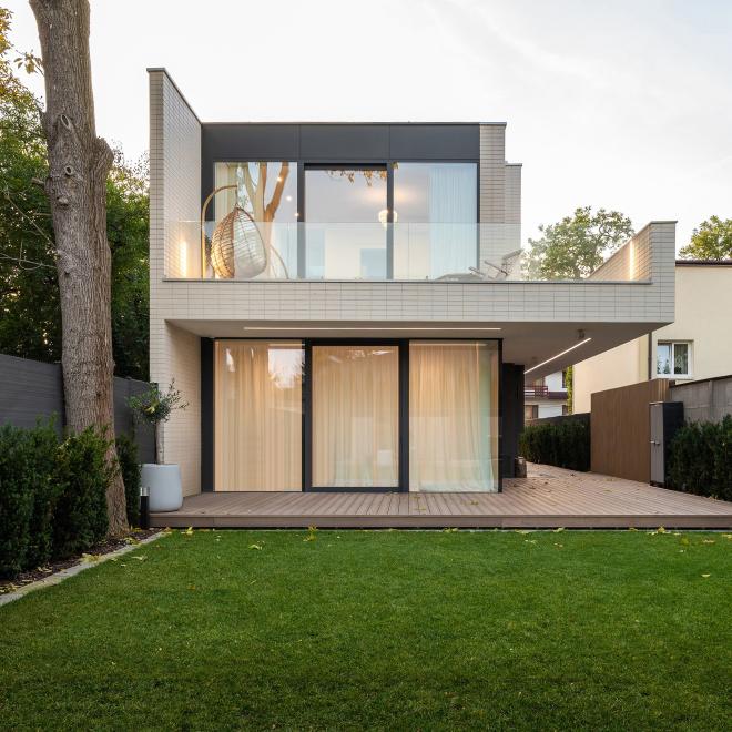 Slim house w Warszawie