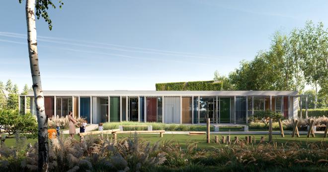 Przedszkole w Nowej Woli pod Warszawą od 77Studio architektury 