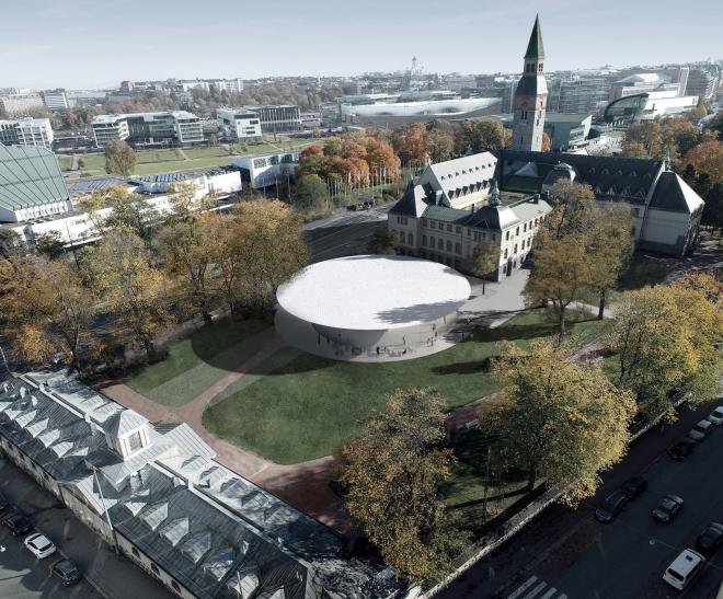 Projekt architektoniczny Muzeum Narodowego w Helsinkach
