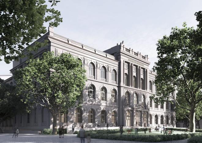 Pomysł na rozbudowę gmachu Muzeum Historii Naturalnej w Berlinie