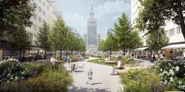Projekt Nowego Centrum Warszawy