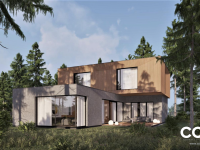 Shutter House - minimalistyczny projekt domu w J&oacute;zefowie