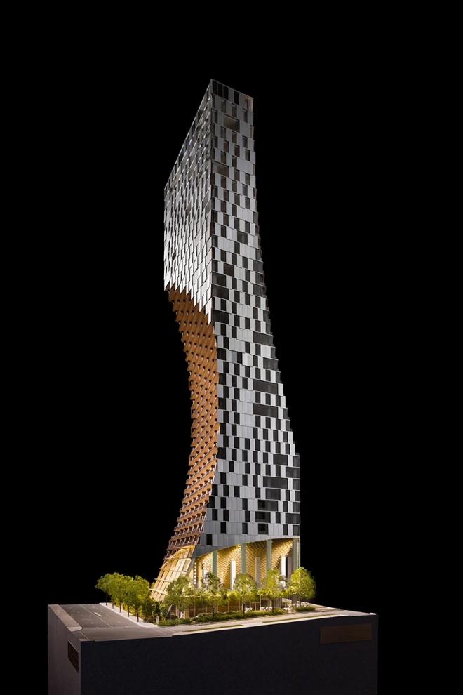 Projekt wieżowca od Kengo Kumy