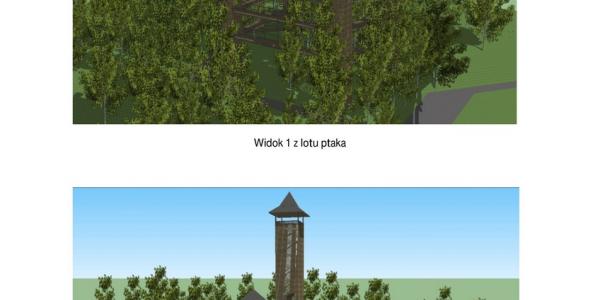 Projekt wieży widokowej w Wałbrzychu