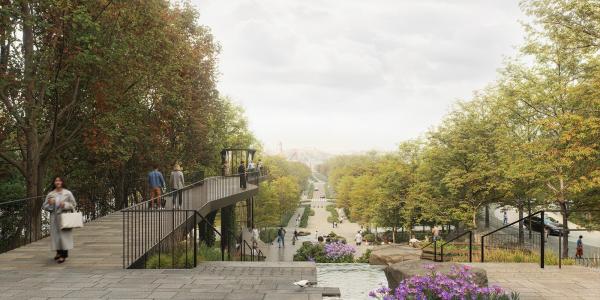 Przebudowa Karowej - Zwycięski projekt biura RS Architektura Krajobrazu