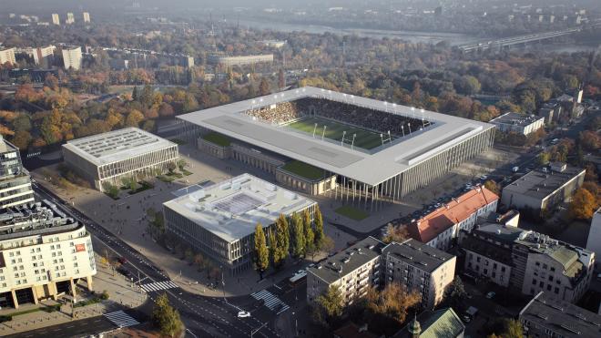 Nowy stadion Polonii w Warszawie