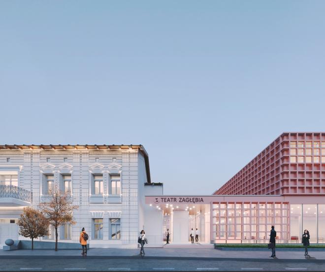 Projekt rozbudowy Teatru Zagłębia