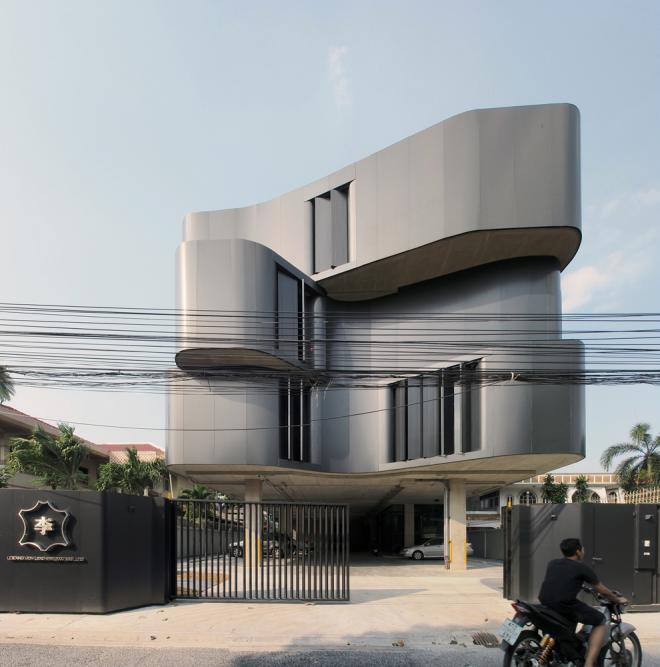 ASWA, Architectural Studio of Work - Aholic, Lee & Son Leather, projekt biurowca, realizacja biura