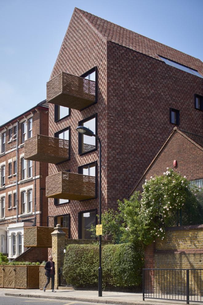 Barretts Grove apartamentowiec w Londynie projektu Groupwork