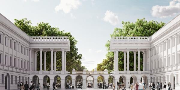 Wyniki konkursu na projekt odbudowy Pałacu Saskiego, Pałacu Brühla i kamienic przy ulicy Królewskiej w Warszawie.