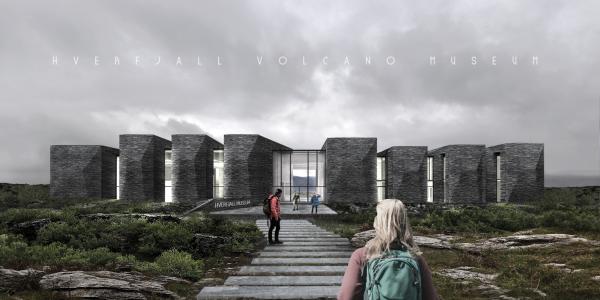 Konkurs architektoniczny na projekt projekt muzeum wulkanu na Islandii