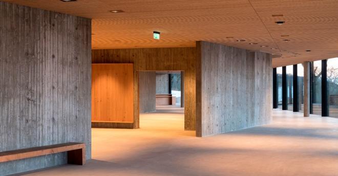 Arkitema Architects, prof. Christoffera Harlanga, Hammershus Visitor Centre, realizacja architektoniczna