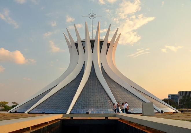 Brasilia miasto na pustkowiu Oscara Niemeyera
