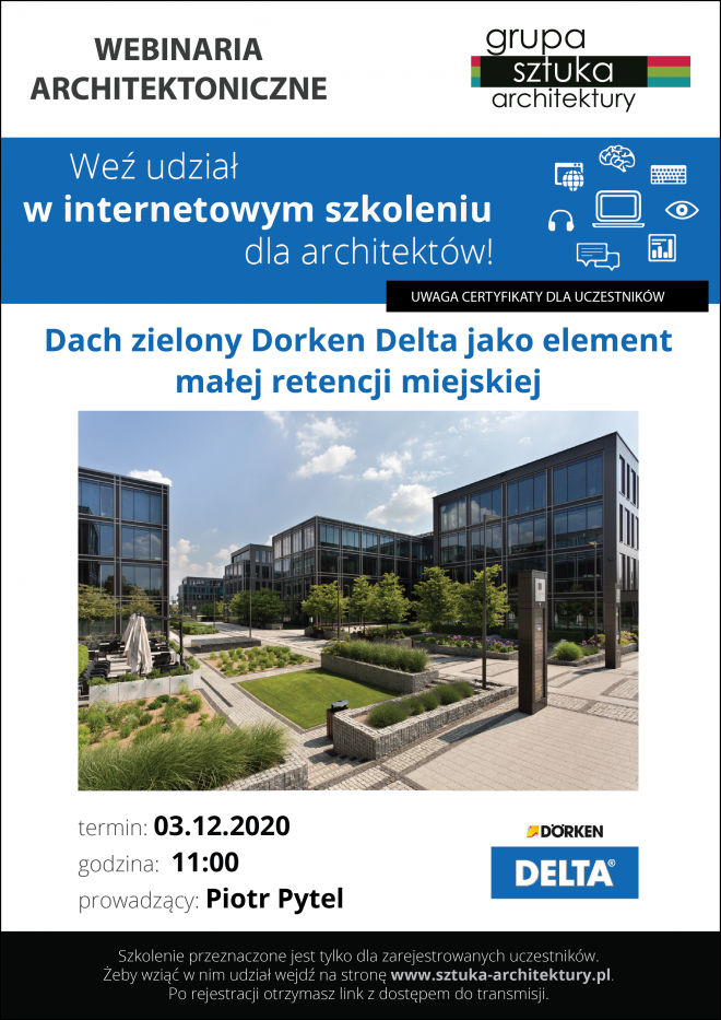 Webinarium dla architektów firmy Dorekn