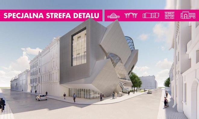 Daniel Libeskind, Specjalna Strefa Detalu, projekt architektoniczny