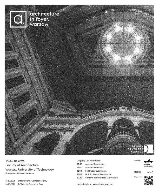 Architecture in Foyer Warsaw 2026 