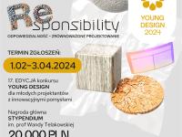 Young Design 2024 - konkurs wzorniczy