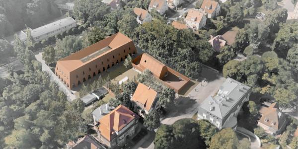 Projekt budynku Izby lekarskiej w Gdańsku
