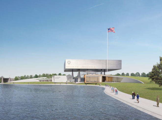 Projekt architektoniczny National Medal of Honor Museum
