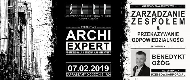 SARP Rzeszów, Archi Expert, warsztaty dla architektów