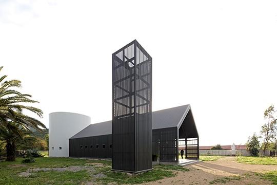 Projekt architektoniczny, architektura sakralna, kaplica, Gonzalo Mardones Architects