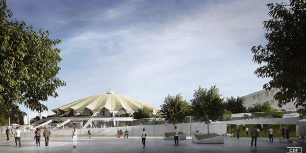 Projekt architektoniczny Hali Arena w Poznaniu, CDF Architekci 
