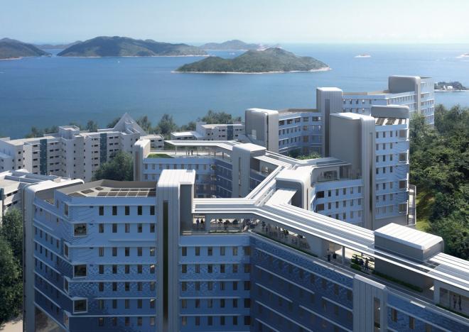 Proejkt akademika dla Hong Kong University of Science and Technology od Zaha Hadid Architects 