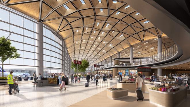 Centralny Port Komunikacyjny - projekt terminala