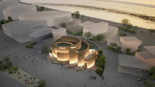 Drewniany Pawilon Polski na Expo 2025 w Osace