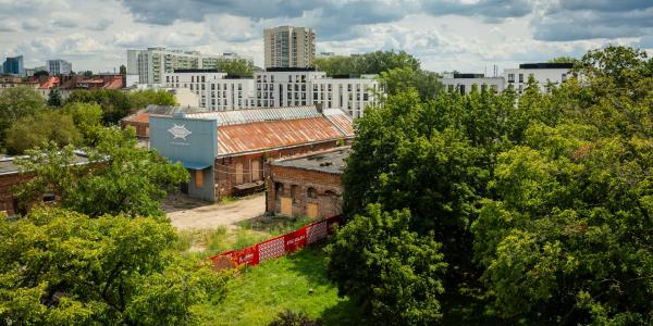 Osiedle na terenie fabryki Perun