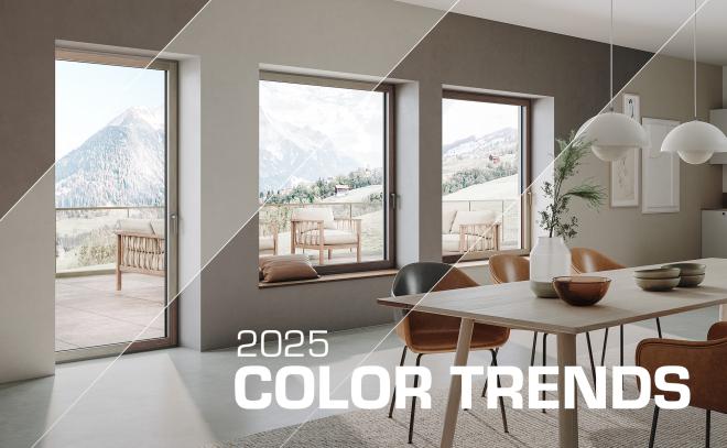 trendy w kolorach okien PVC