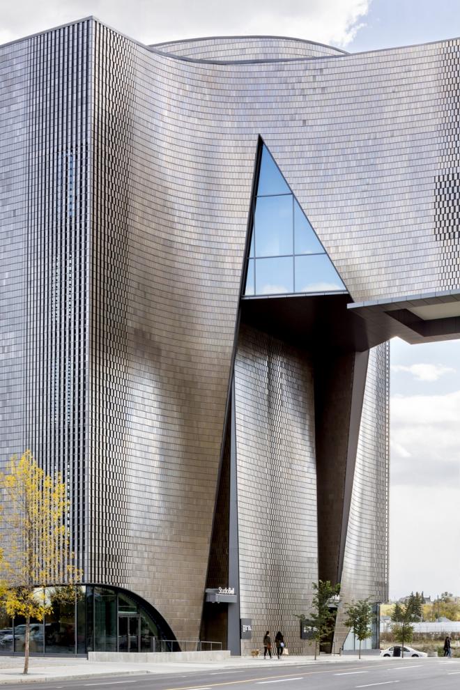 Studio Bell, Narodowe Centrum Muzyki w Calgary, Allied Works Architecture, niezwykła architektura, relizacja architektoniczna