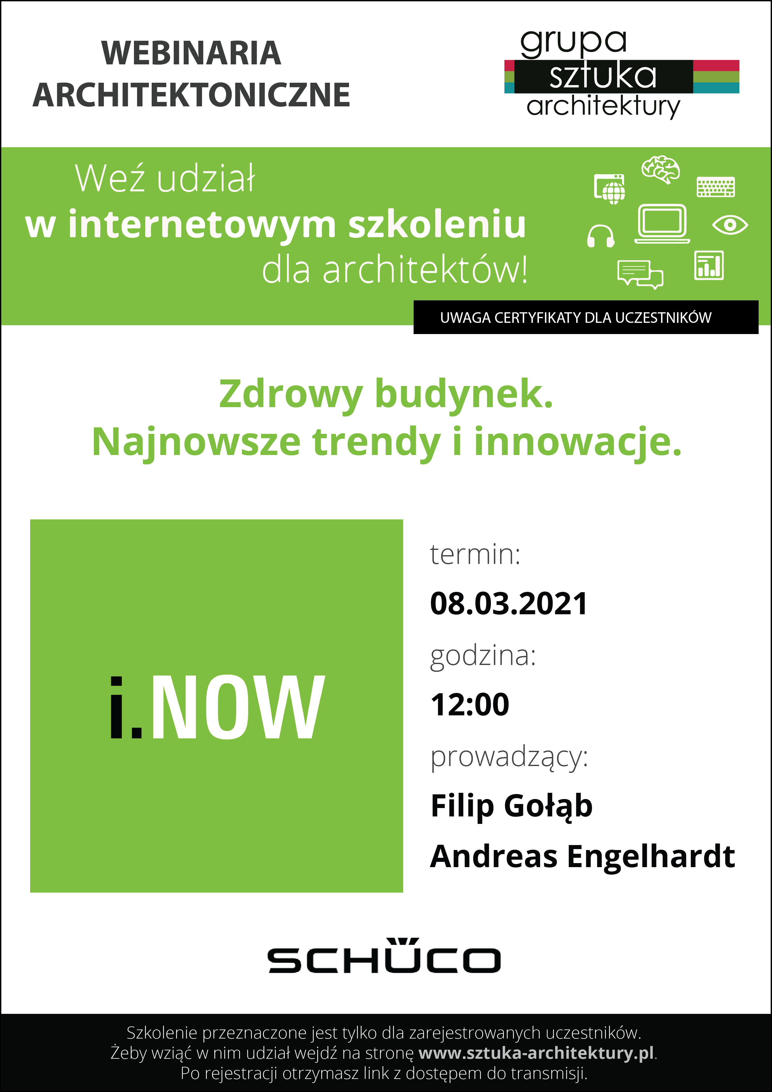 Webinarium Sch&uuml;co: Zdrowy budynek &ndash; najnowsze trendy i innowacje