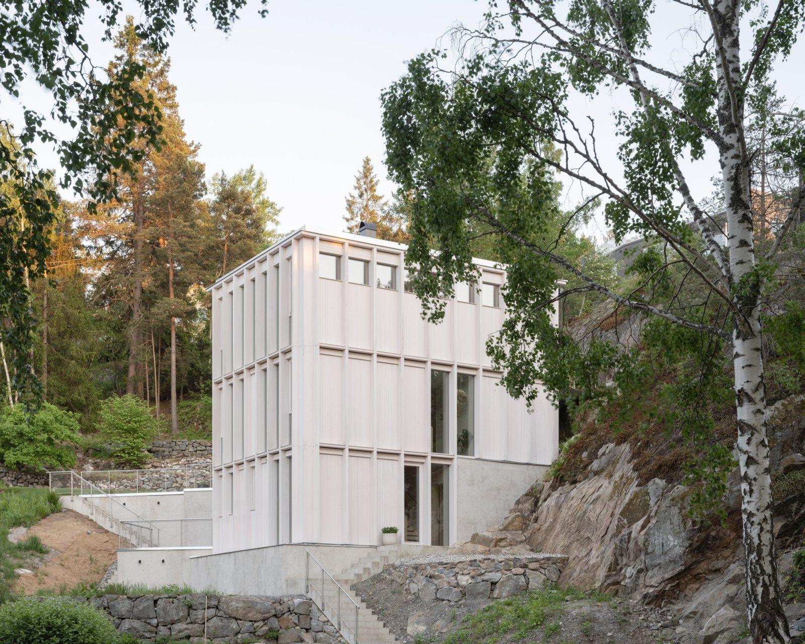 Skurusundet Ravine House — architektura skał i powietrza
