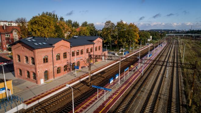 Dworzec kolejowy w Wodzisławiu Śląskim 