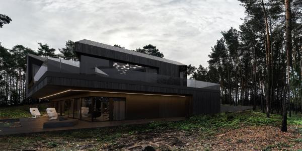 Projekt domu REFORM Architekt. RE: Redwood House