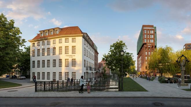Apartamentowiec przy gdańskim Wodopoju